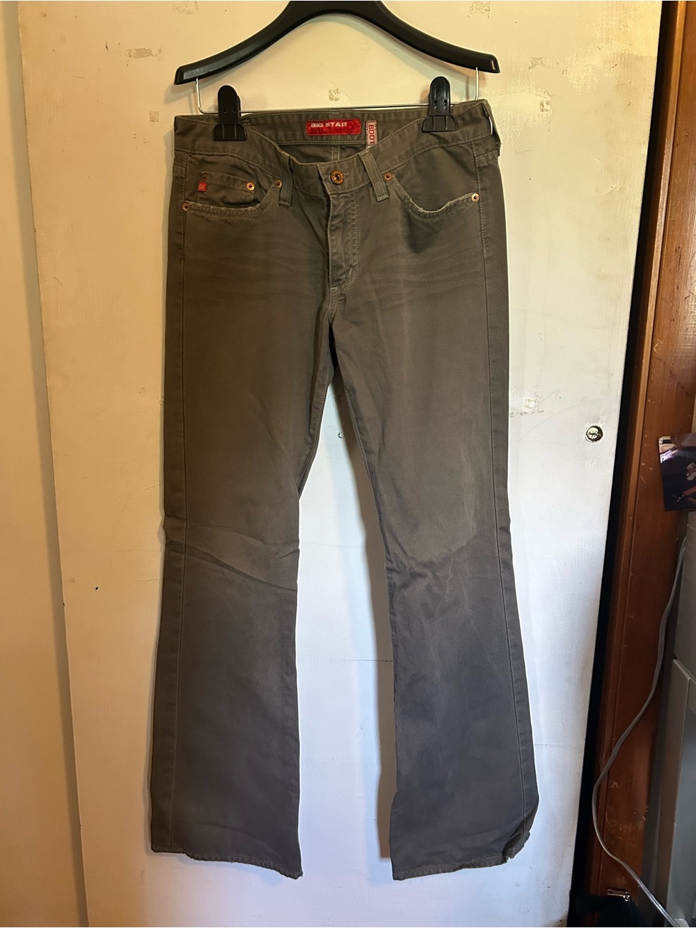 Vintage Big Star Green Bootcut pants.